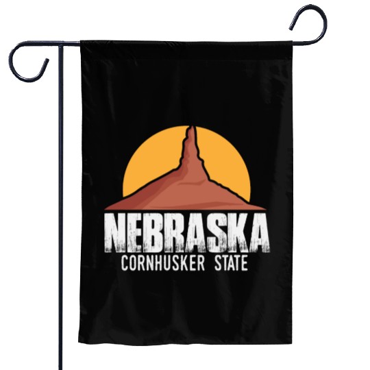 Nebraska State | USA America States Chimney Rock Garden Flags