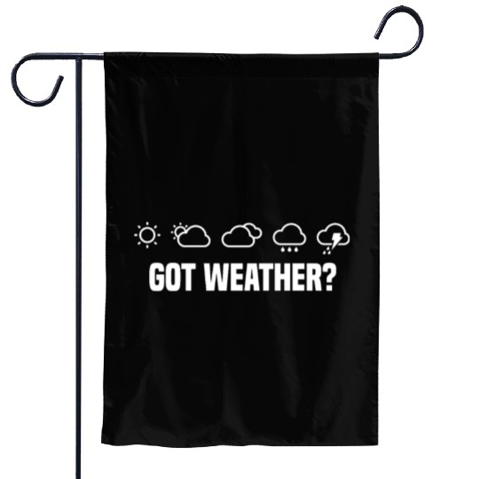 Meteorologist Storm Chaser Weather Meteorology Garden Flags