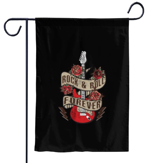 Rock and Roll Garden Flags