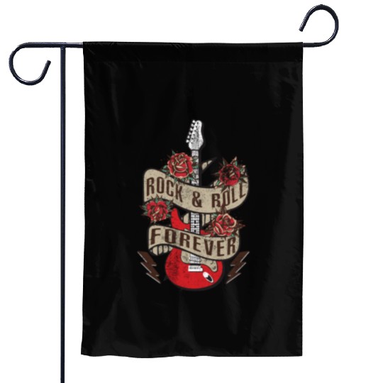 Rock and Roll Garden Flags