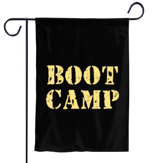 Boot Camp Garden Flags Military Bootcamp Fitness Garden Flags