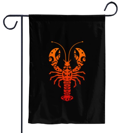 Maori Lobster Polynesian T Tattoo Gift Idea Garden Flags