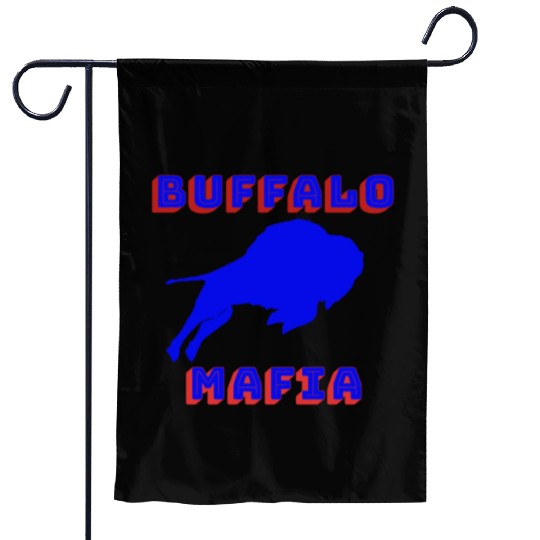 Bills Mafia Garden Flags Makes A Great Gift For Buffalo Spo