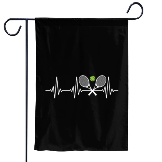 Tennis Tennis Player Garden Flags