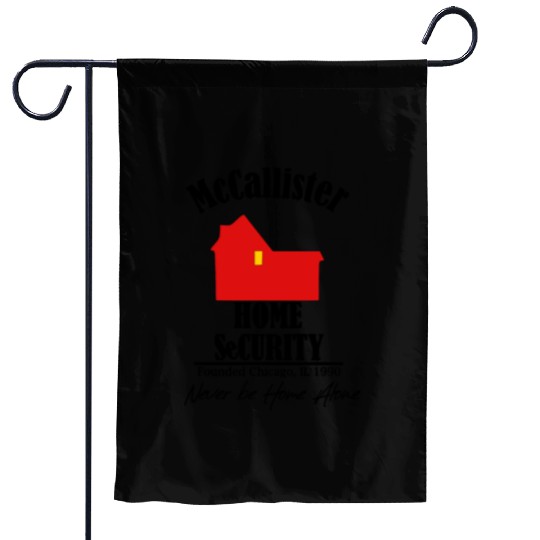 McCallister Home Security - Home Alone Gift Garden Flags