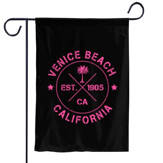 Venice Beach California Los Angeles USA Hollywood Garden Flags