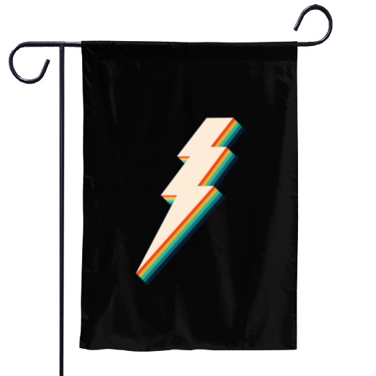 Lightning Bolt Garden Flags