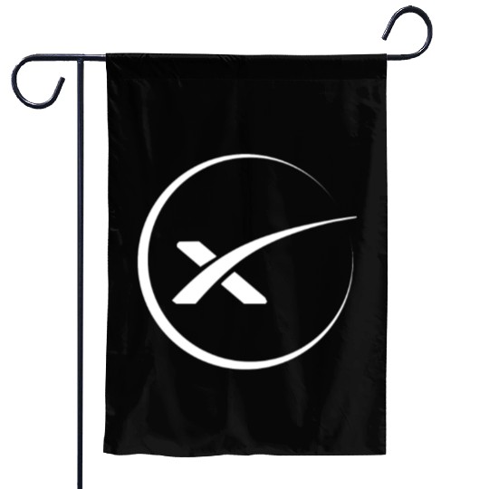 space x spacex elon musk Garden Flags