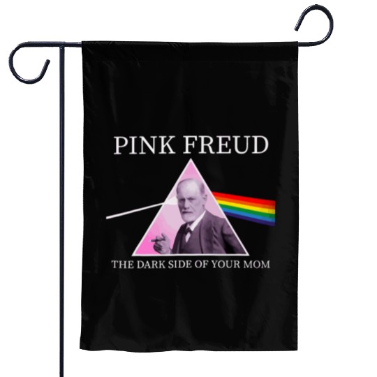 Psychology Freud Pink Dark Side Of The Mom Freudia Garden Flags