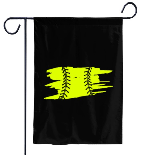 Softball Catcher Baseball Pitcher Bat Ball Player Garden Flags