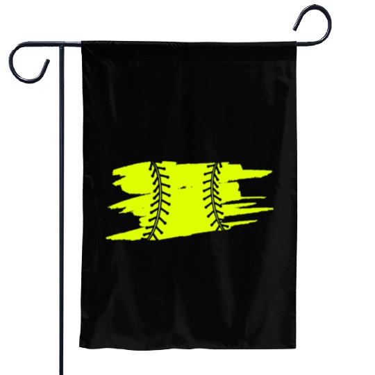 Softball Catcher Baseball Pitcher Bat Ball Player Garden Flags