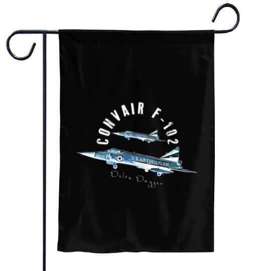 Convair F-102 Delta Dagger Garden Flags