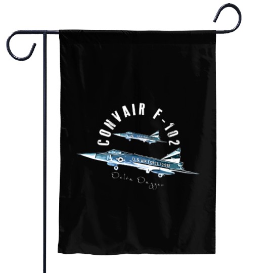Convair F-102 Delta Dagger Garden Flags