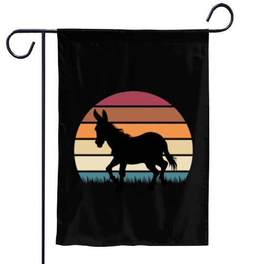 Donkey Garden Flags