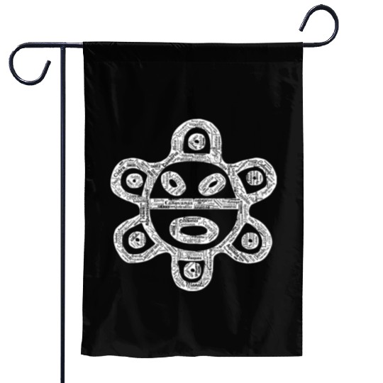 Taino Sun Puerto Rico Cities And Towns Boriken Bor Garden Flags