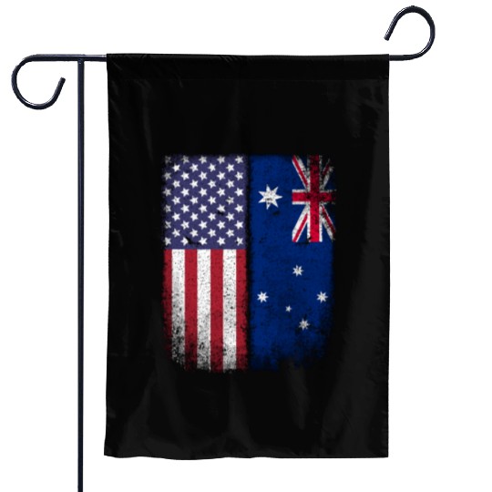 Australian American Flag Australia Usa Garden Flags