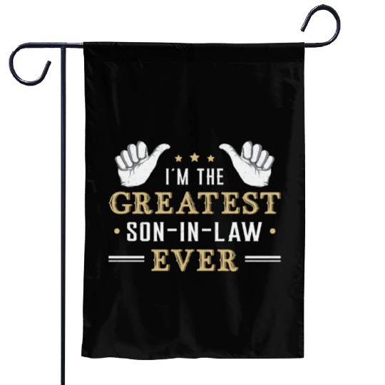 Son Proud Best Son In Law Freaking Gift Idea Garden Flags