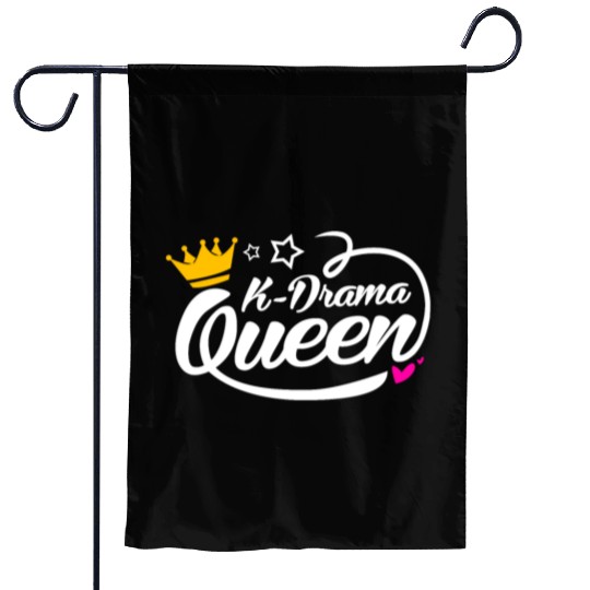 Kdrama Lover Korean Drama Fan Queen Mom Daughter Garden Flags