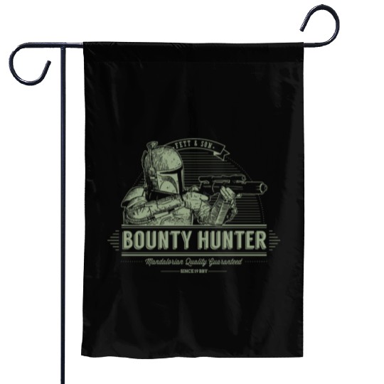 Boba Fett and son Bounty hunter Garden Flags