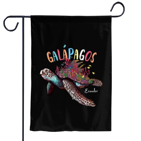 Coral Reef Islas Galapagos Islands Ecuador Garden Flags