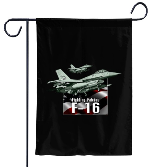 F-16 Fighter Jet Garden Flags
