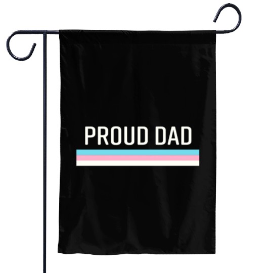 Lgbt Transgender Pride Proud Dad Garden Flags