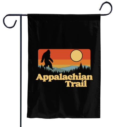 Appalachian Trail Bigfoot Outdoor Lover Vintage 80 Garden Flags