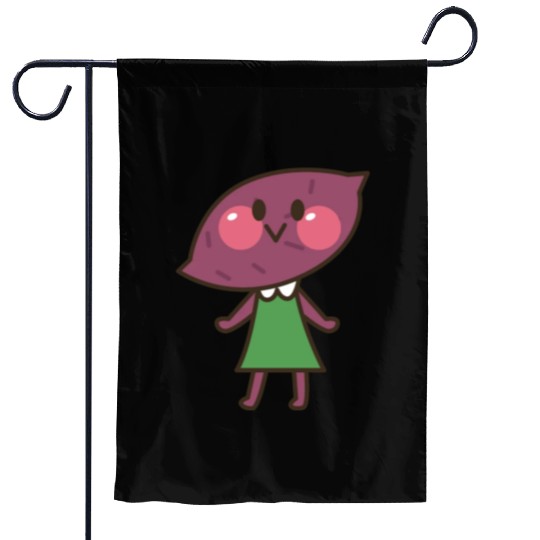 Sweet Potato Head Garden Flags