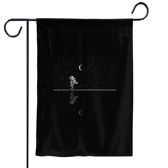 The Mad Hatter Starry Night Alice In Wonderland Garden Flags
