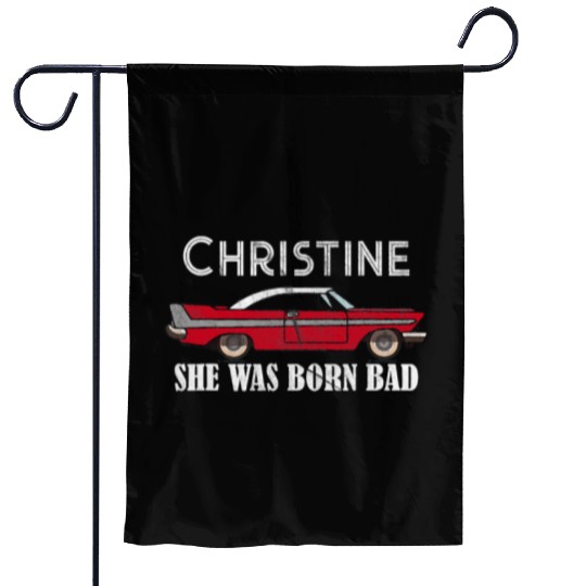 Christine Classic Car Model Lover Automotive Theme Garden Flags