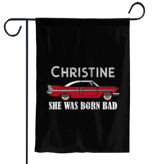 Christine Classic Car Model Lover Automotive Theme Garden Flags