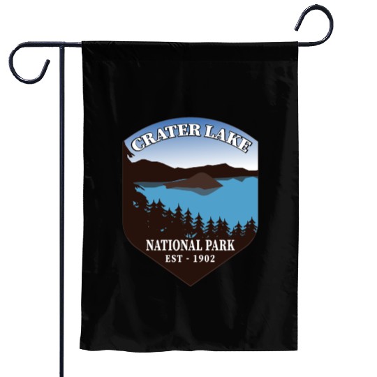 Crater Lake National Park Garden Flags
