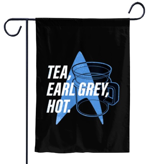 Next Generation Tea Earl Grey Graphic Garden Flags