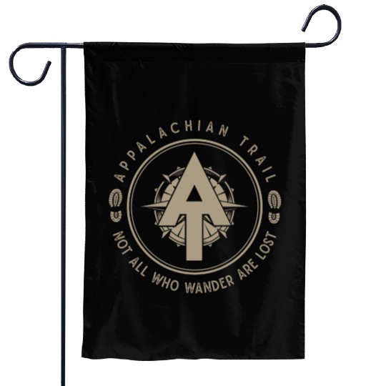 Appalachian Trail Logo Hiking Wander in the US Garden Flags