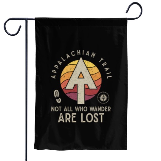 Appalachian Trail Logo Hiking Wander in the US Garden Flags
