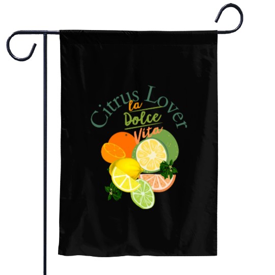 Citrus Lover la Dolce Vita Garden Flags