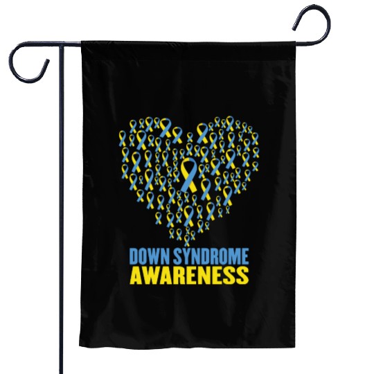Down Syndrome Awareness Garden Flags