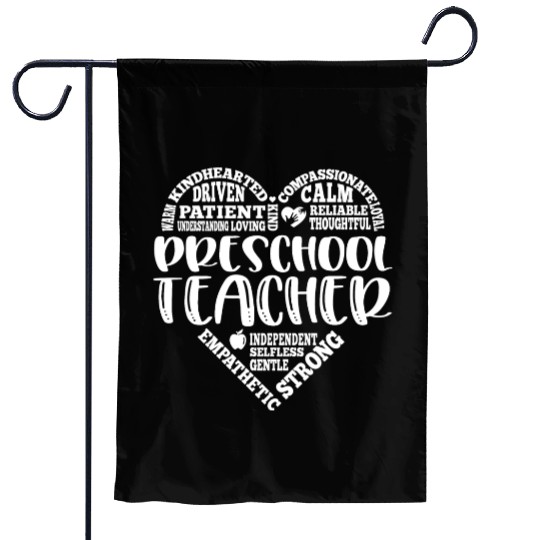 Preschool Teacher, Pre K teacher Garden Flags