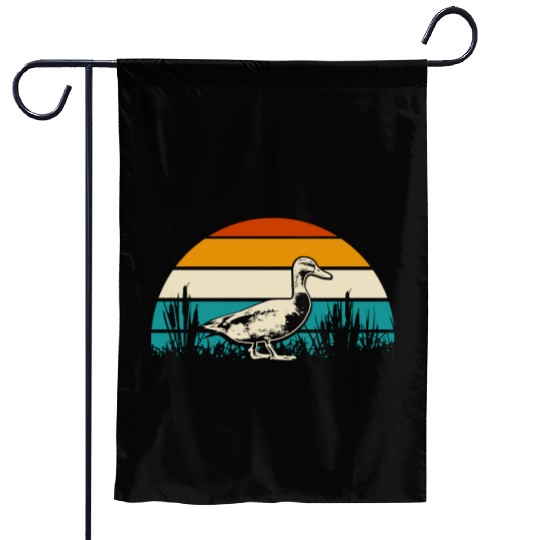 Duck hunting animal welfare gift idea Garden Flags