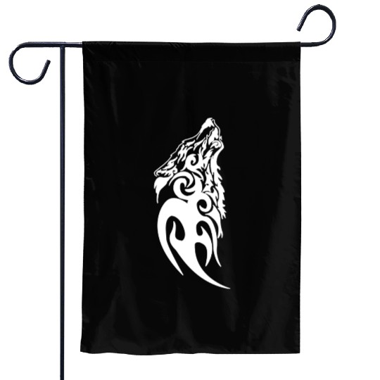 Fenrir Wolf Nordic Symbol Rune Thor Odin Norsemen Garden Flags
