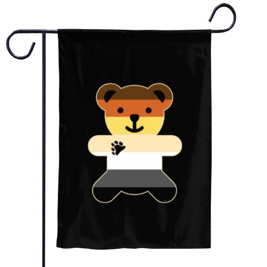 Bear Brotherhood Flag Bear Gay Pride graphic Garden Flags
