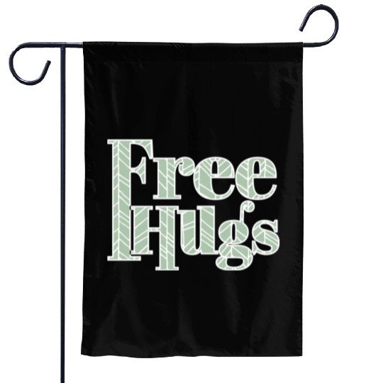 Free hugs Garden Flags