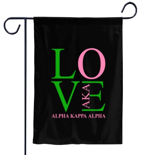 Aka Garden Flags Love Sorority Gift Alpha Kappa Aka Parap