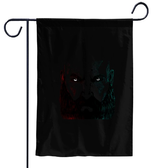 God of War Garden Flags