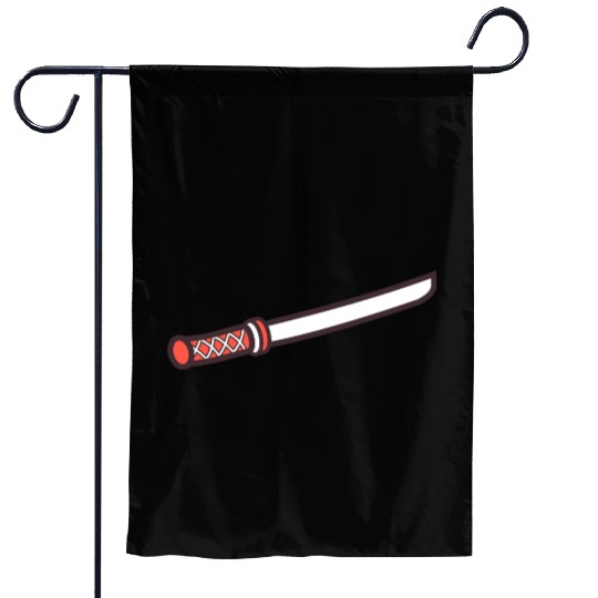 Samurai Sword Garden Flags