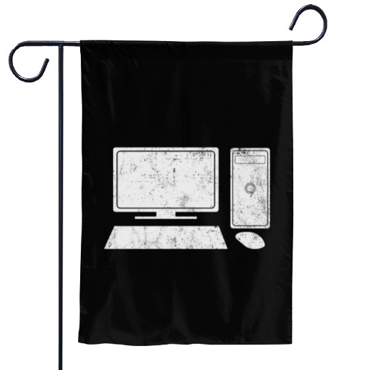 Computer Programmers Programming Computer Science Garden Flags