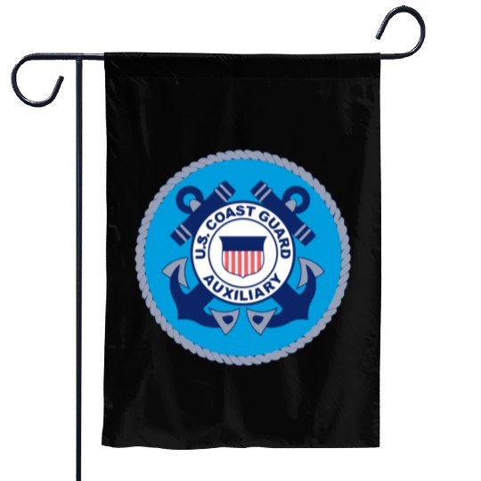 Us Coast Guard Auxiliary Homeland Security Patch Garden Flags