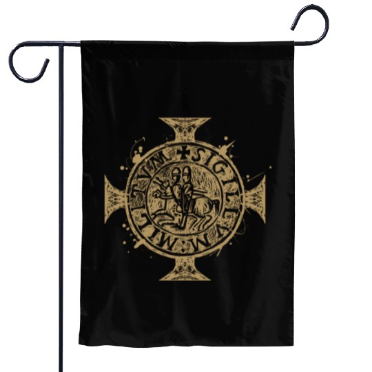 Vintage Knight Templar Knights Templar Garden Flags