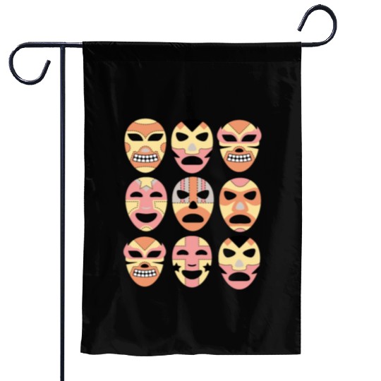 Wrestling Lucha Libre Luchador Mexican Wrestler Garden Flags
