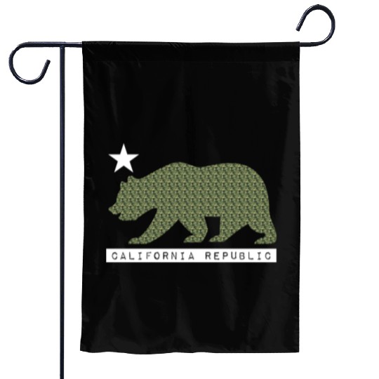 California Bear Garden Flags